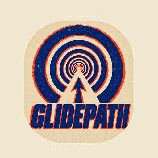 Glidepath rhythm runner artwork